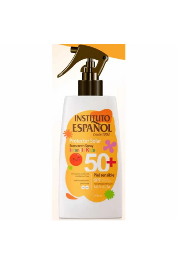 Instituto Español Sunscreen Spray Kids Spf50+ 300ml Sensitive Skin