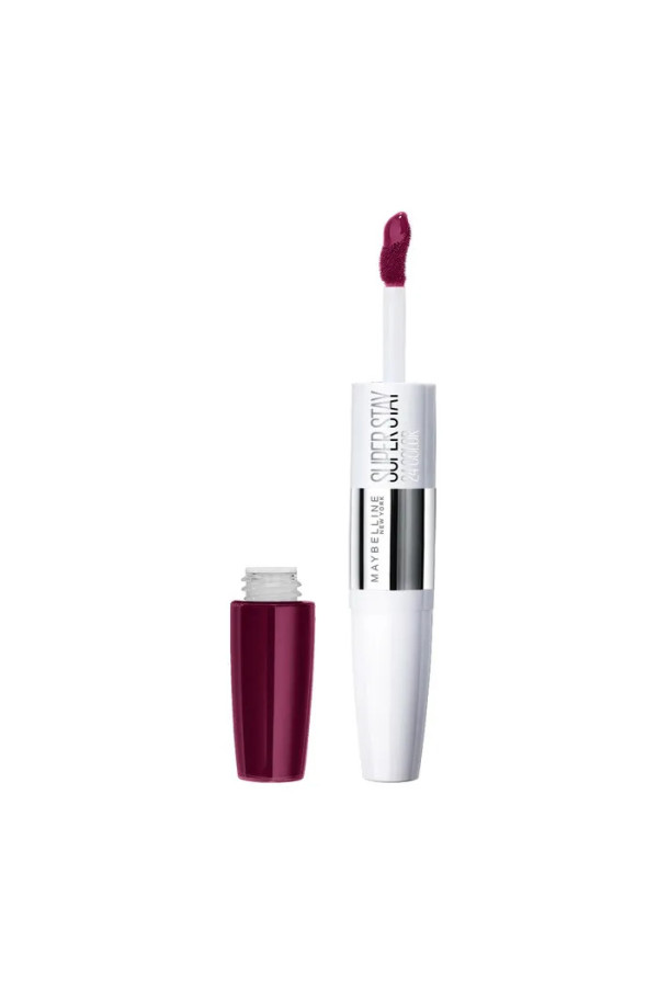 Maybelline Superstar 24 2-Step Liquid Lispstick Makeup 250 Sugar Plum
