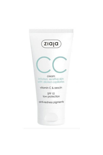 Ziaja Cc Cream Correctora Para Pieles Irritadas y Sensibles 50ml