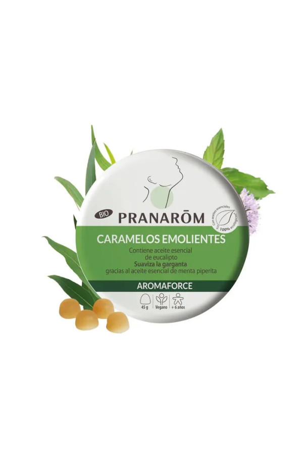 Délicieux bonbons émollients Pranarôm 45g