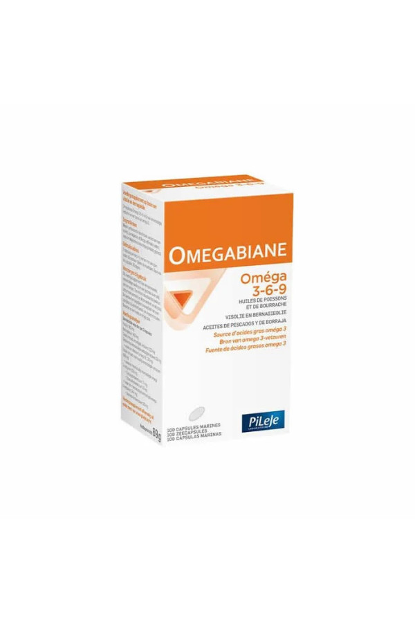 Omégabiane Omega-3-6-9 100 Capsules - Essentiel pour votre bien-être