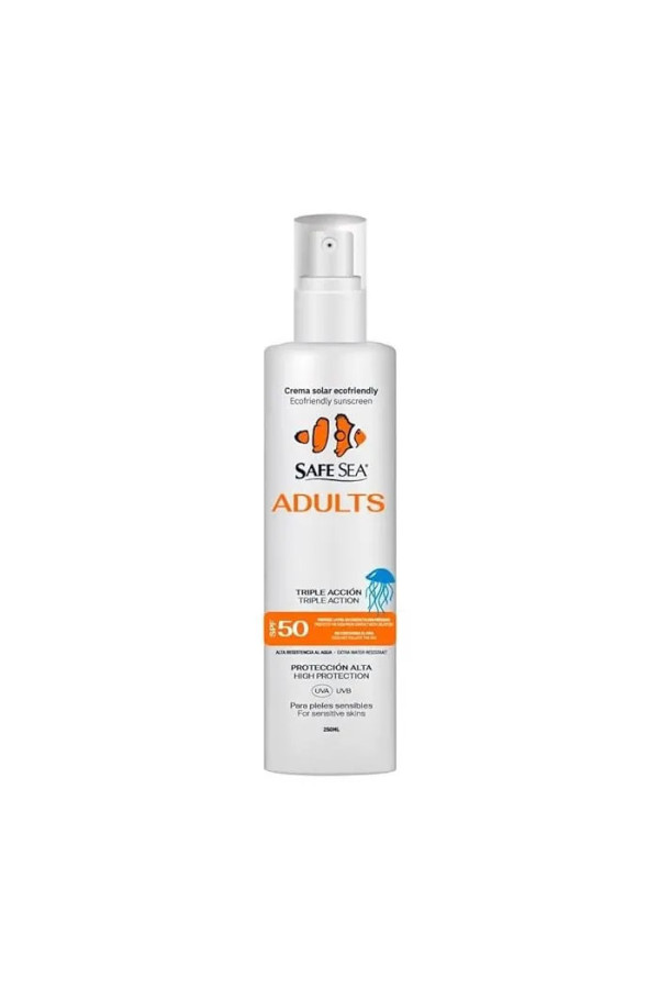Protection solaire efficace pour adultes: Spray Safe Sea SPF50 250ml