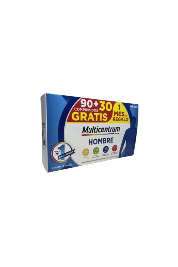 Multicentrum Vitamines pour Hommes - 90+30 Comprimés