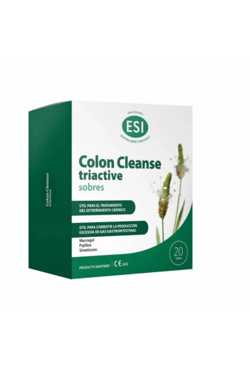 Esi Colon Cleanse Triactive 20 Sobres pour une digestion saine