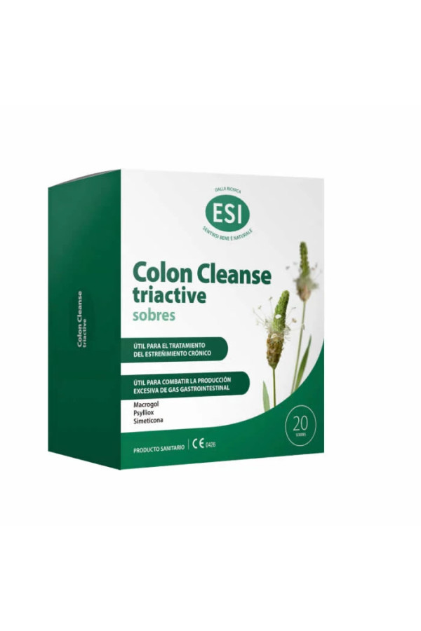 Esi Colon Cleanse Triactive 20 Sobres pour une digestion saine